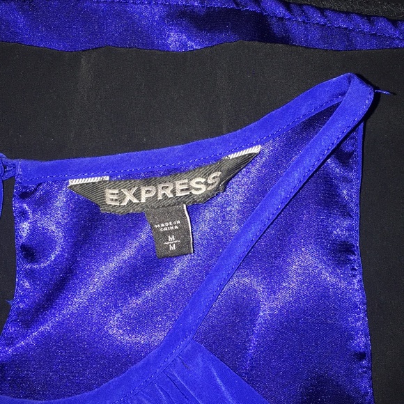 Express Color Block Mini Dress Size M - Picture 6 of 7